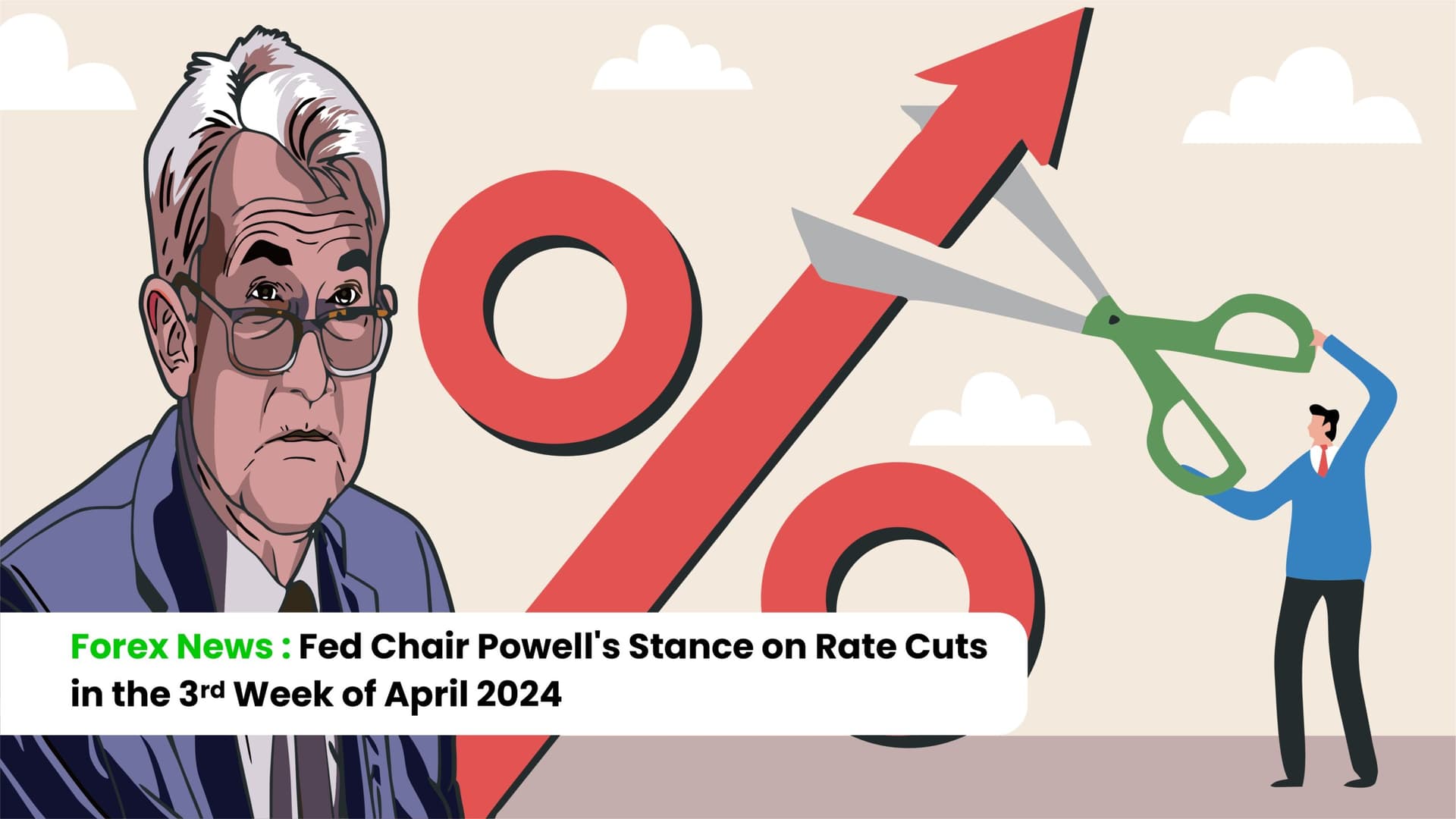Forex News: Fed Chair Powell's Stance on Rate Cuts in the 3rd Week of April 2024